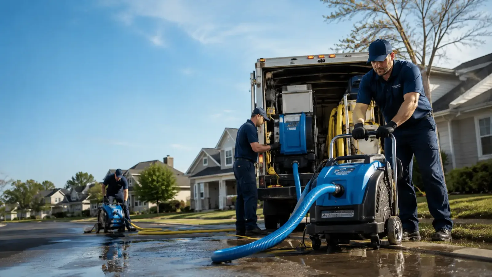 Flood Damage Cleanup in Sunset, TX